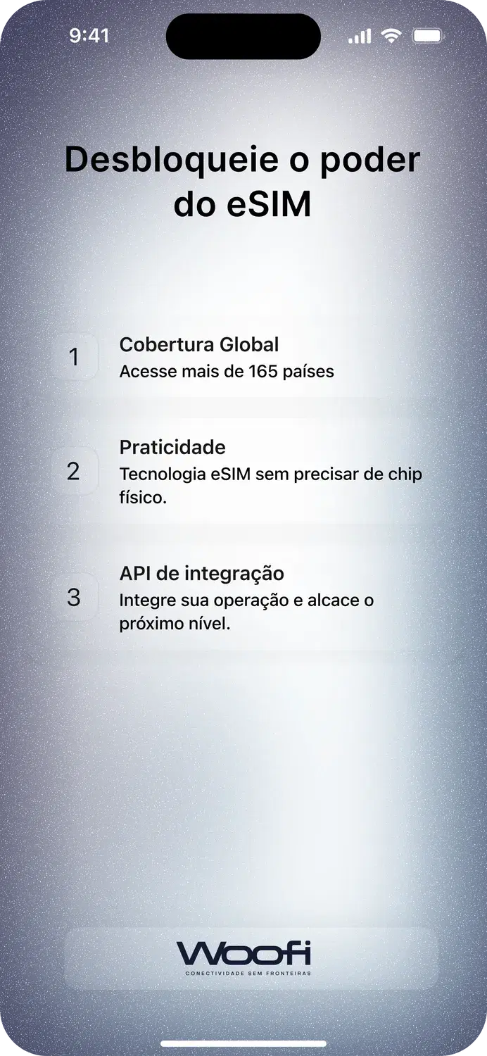 Woofi eSIM App